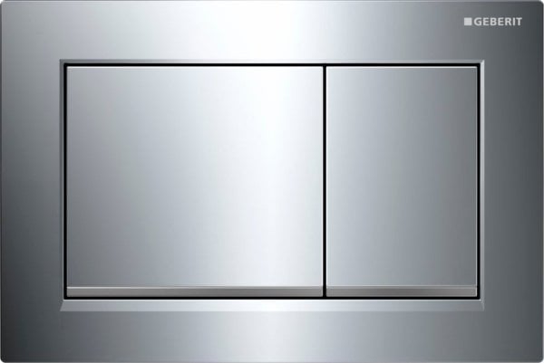 Кнопка смыва Geberit Omega 30 115.080.KH.1 хром, матовый хром