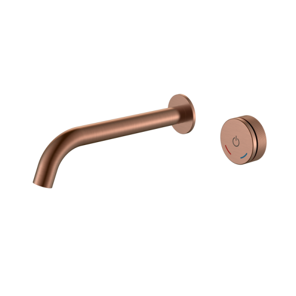 Смеситель для раковины Boheme Tech 158/2-CB С ВНУТРЕННЕЙ ЧАСТЬЮ, copper brushed