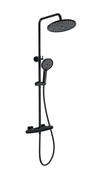 Душевая стойка Wonzon & Woghand NEO WW-B3045-A-MB, матовая черная