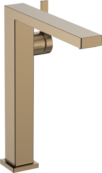 Смеситель для раковины Hansgrohe Tecturis E 240 Fine 73070140 шлифованная бронза