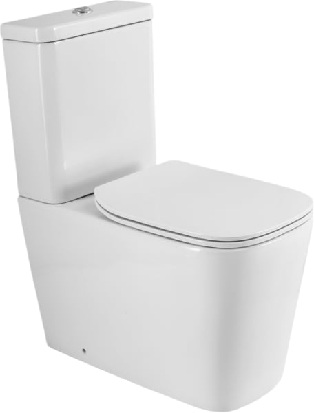 Унитаз-компакт напольный BelBagno Albano BB120CPR безободковый, сиденье BB903SC с микролифтом
