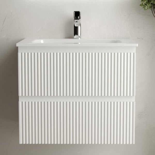 Тумба с раковиной Sancos Snob R 60 см, bianco