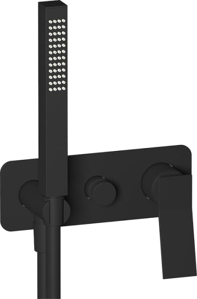 Встраиваемый смеситель IB Rubinetterie Wave EWA313NP matt black
