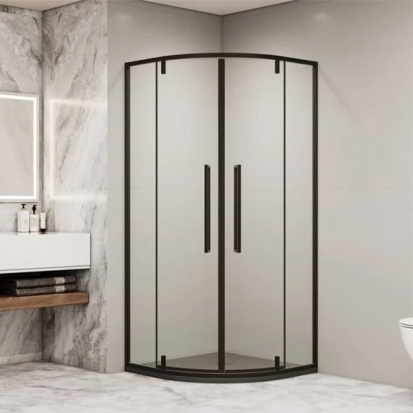 Душевой уголок RGW Stilvoll SV-53 B 90x90x200 профиль черный