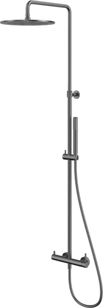 Душевая стойка WHITECROSS Y Y1244GM, оружейная сталь