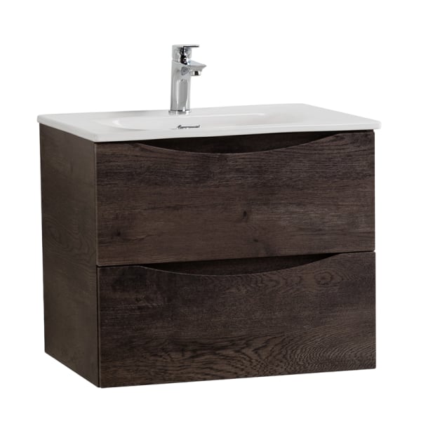 Тумба под раковину без столешницы BelBagno Marino-cer-mini 50 подвесная, rovere nature grigio