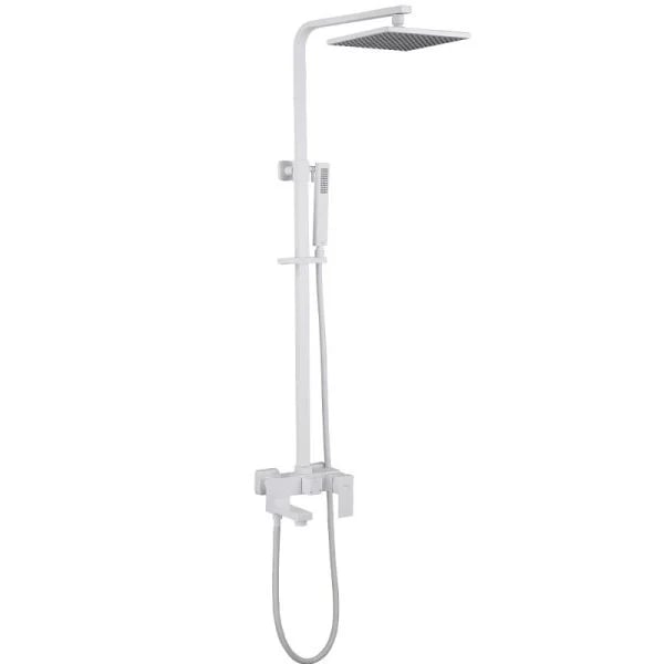 Душевая стойка Abber Daheim AF8216WL, матовая белая