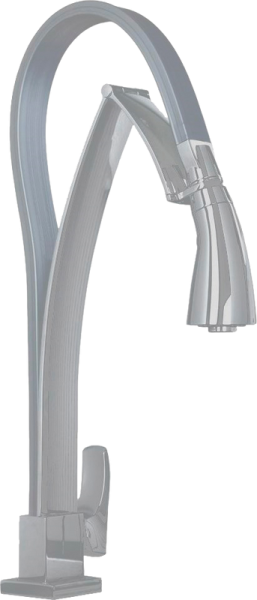 Смеситель для кухни Paini Hybrid HKPA557TKKM с гибким изливом