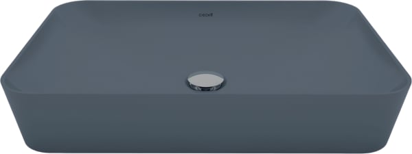 Накладная раковина Creavit Ultra UL060-00BM00E-0000 базальт