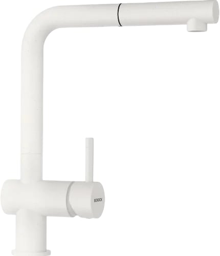 Смеситель для кухни Schock Cristadur Epos-D full color выдвижной излив, поларис