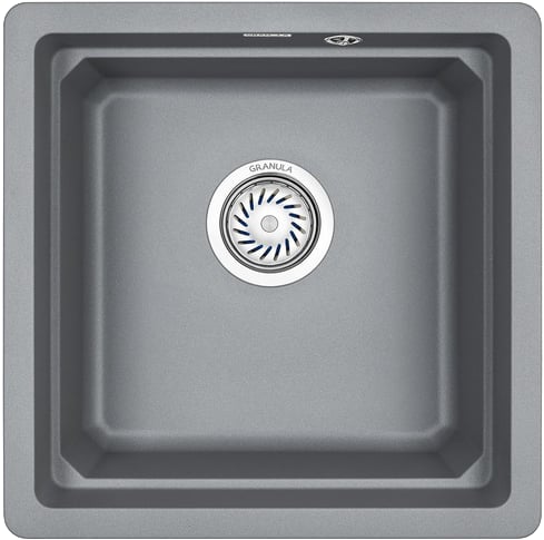 Мойка кухонная Granula Kitchen Space 4501U, алюминиум
