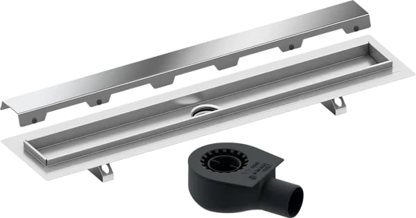 Душевой трап (лоток) TECE Drainline TECEdrainline, 70 см с решеткой и сифоном