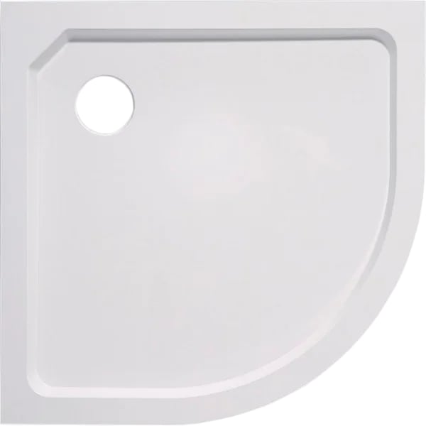 Поддон для душа Cezares Tray SMC TRAY-SMC-R-80-550-150-W R 80x80, с сифоном