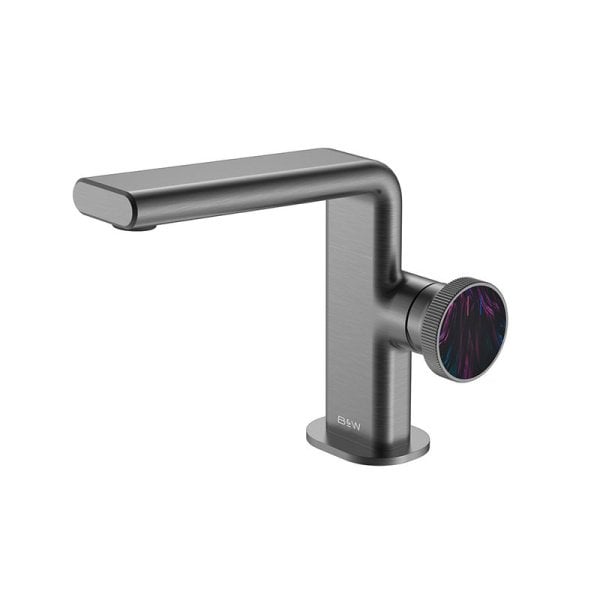 Смеситель для раковины Black&White Gravity 7207GM gun metal