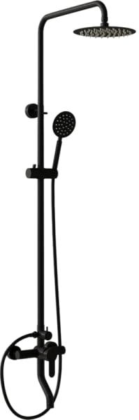 Душевая стойка RGW Shower Panels SP-24B, матовый черный