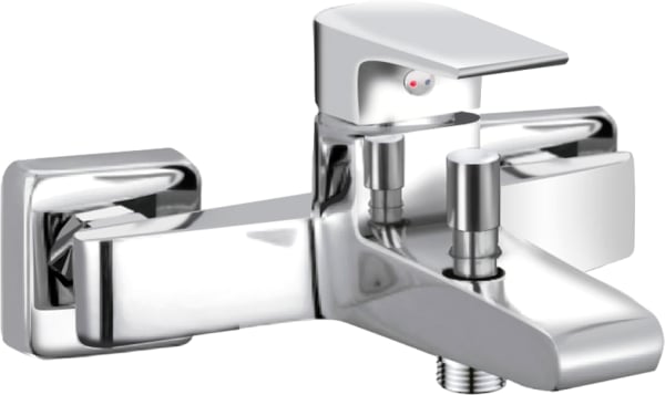 Смеситель для ванны с душем AQUAme Prato AQMP6122, хром