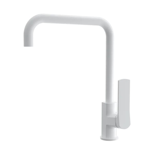 Смеситель для кухни Wonzon & Woghand WW-L1006-MW матовый белый