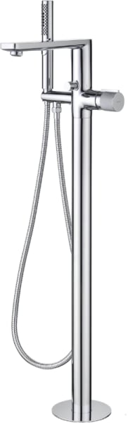 Напольный смеситель для ванны с душем Allen Brau Liberty 5.33012-00, С ВНУТРЕННЕЙ ЧАСТЬЮ, хром