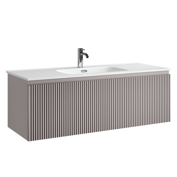 Тумба под раковину Sancos Snob R 1.0 120 подвесная Doha soft (пыльная роза), SNR1.0120SM