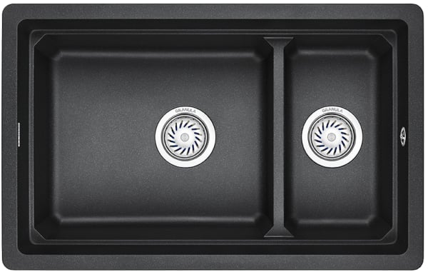 Мойка кухонная Granula Kitchen Space 7304U, черный