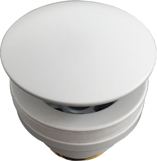 Донный клапан для раковины Paffoni ZSCA050BO матовый белый