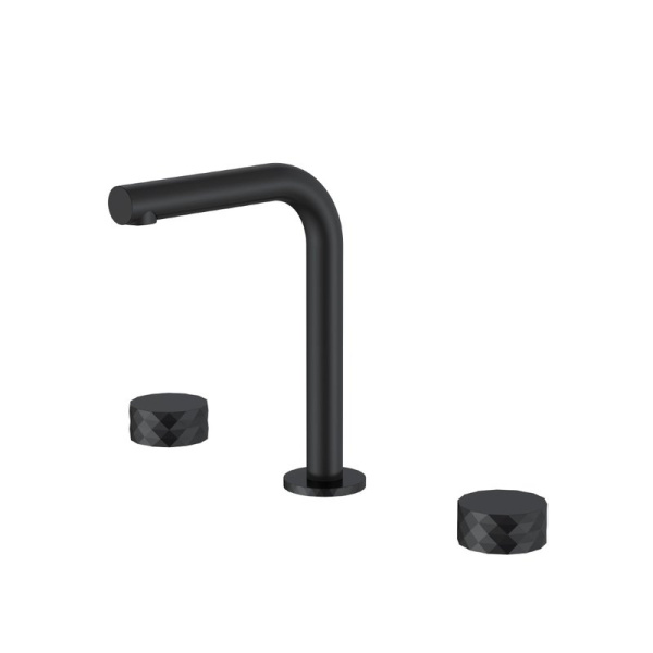 Смеситель для раковины Boheme Stick diamond 152-B black