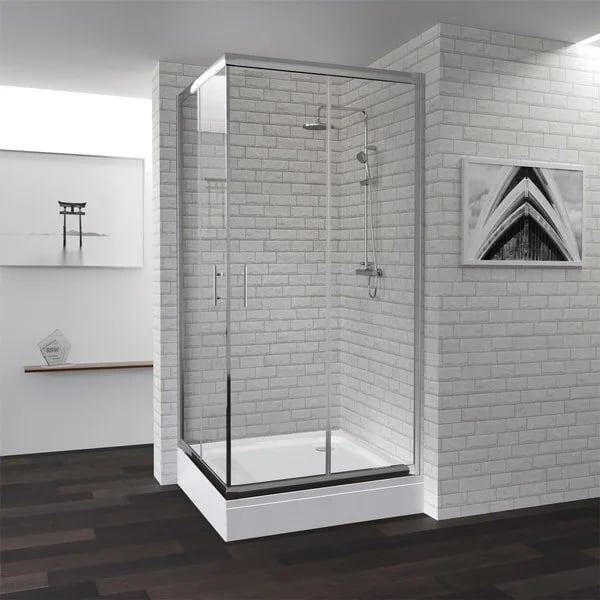 Душевой уголок RGW Passage PA-31 1000x1000x1900 профиль хром