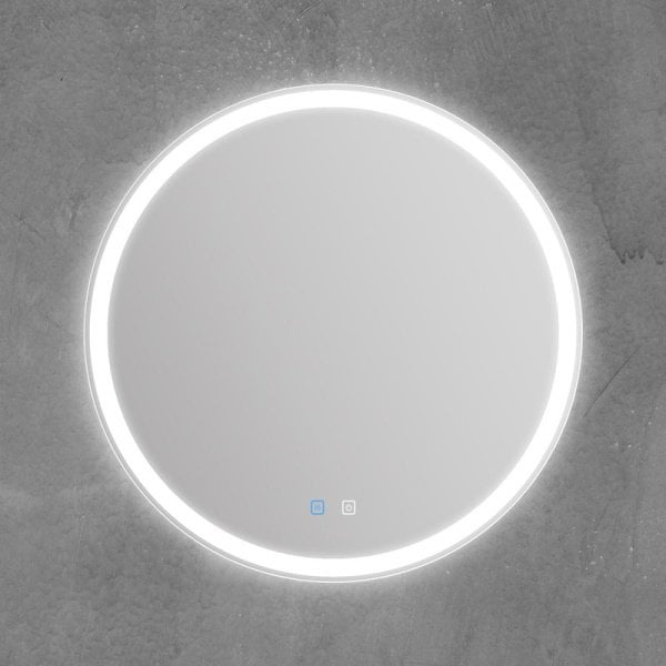 Зеркало круглое BelBagno SPC-RNG-800-LED-TCH-SND с голосовым управлением и подогревом