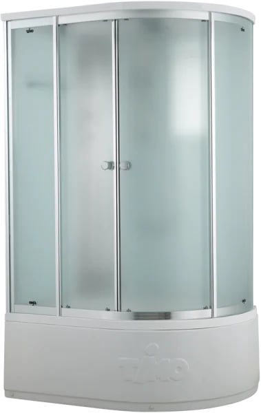 Душевая кабина Timo Comfort T-8820LF Fabric Glass с высоким поддоном, с сиденьем