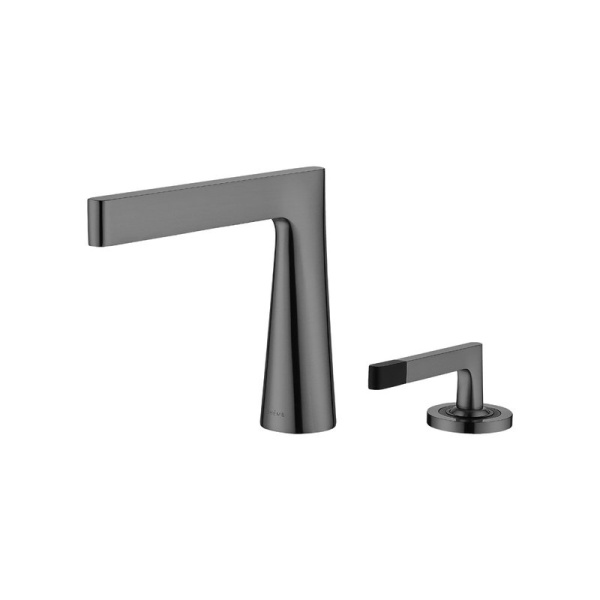 Смеситель для раковины Boheme Duo 161-GM gun metal