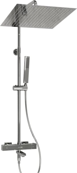 Душевая стойка Wasserkraft Aller A199.119.103.010.CH Thermo, с термостатом, хром