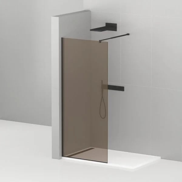 Душевая перегородка Cezares Liberta -L-1-100-BR-NERO