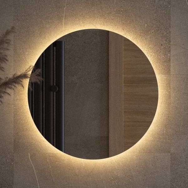Зеркало круглое Defesto Opti DF2852 50 с LED-подсветкой, 3000К