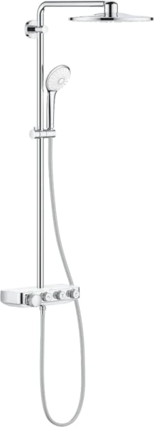 Душевая стойка Grohe Euphoria SmartControl 310 Duo 26507LS0, белая луна, с термостатом