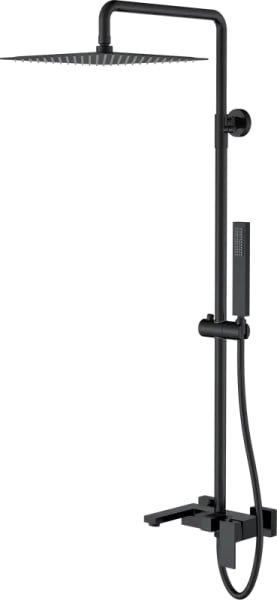 Душевая стойка Boheme Qubic 478-B, matt black