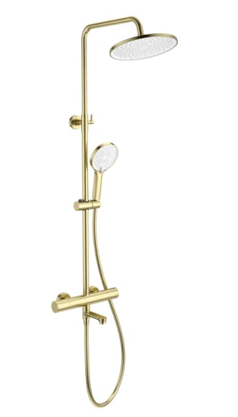Душевая стойка Wonzon & Woghand WW-B3069-BG, брашированное золото