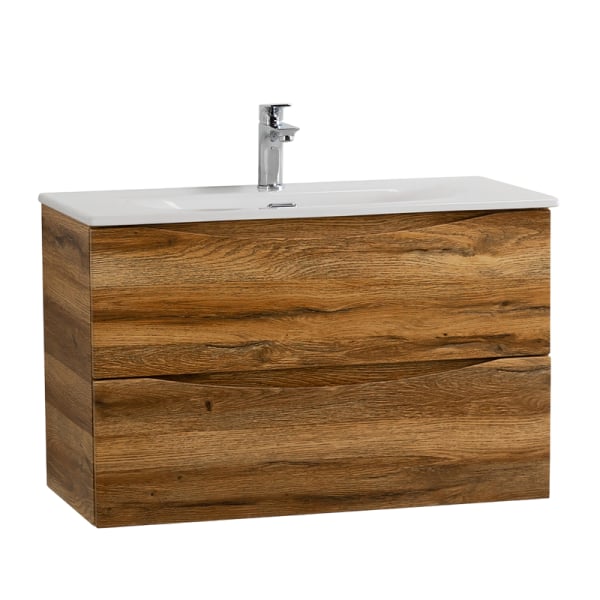 Тумба под раковину без столешницы BelBagno Marino-cer-mini 70 подвесная, rovere rustico