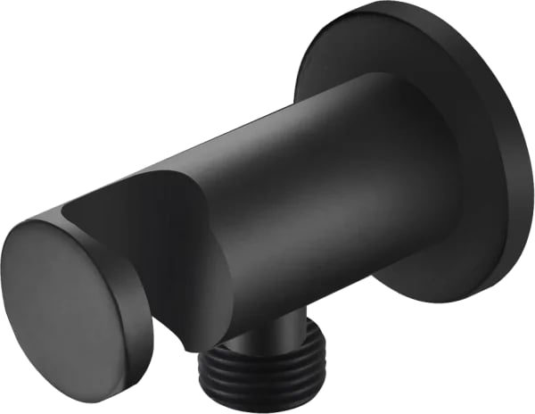 Шланговое подключение Allen Brau Priority 5.31015-31, с держателем для душа, чёрный матовый
