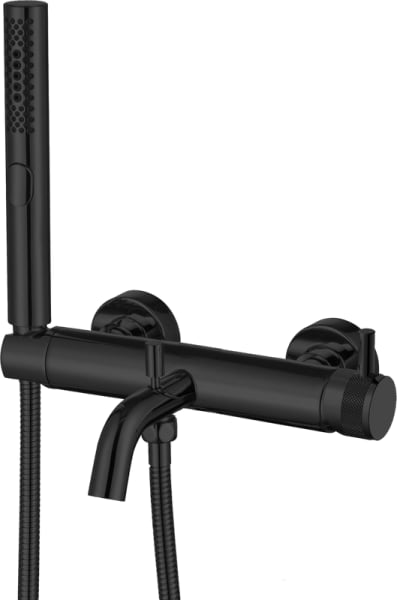 Смеситель для ванны с душем Allen Brau Priority 5.31D10-31, матовый черный