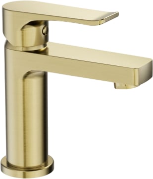 Смеситель для раковины Wonzon & Woghand WW-A40222-BG брашированное золото