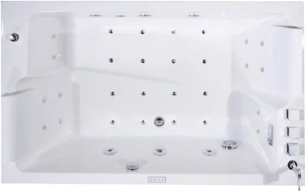 Акриловая ванна Orans 170x100 см, правая, 62115R0