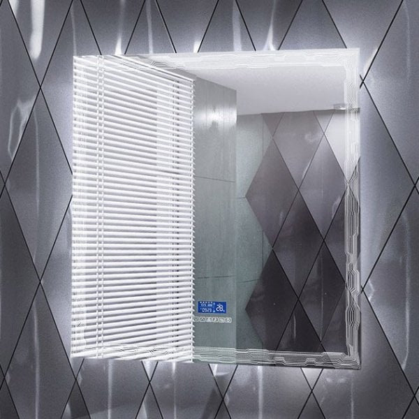 Зеркало Cezares 90х90 с LED-подсветкой, с антизапотевателем