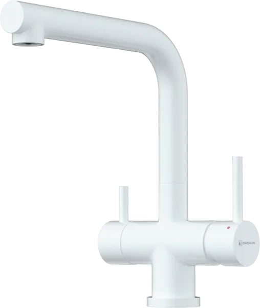 Смеситель для кухни Omoikiri Takamatsu-S PW pure white