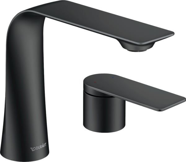 Смеситель для раковины Duravit D.1 D11120002046 черный