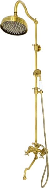 Душевая стойка Migliore Prestige 32145, бронзовая