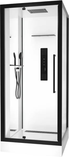 Душевая кабина Black&White Galaxy G8022 900х900х2170, с низким поддоном