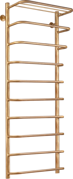 Полотенцесушитель водяной Secado Мерида 2 50x120, бронза