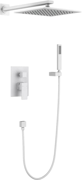 Душевой комплект Timo Selene SX-2069/16SM, С ВНУТРЕННЕЙ ЧАСТЬЮ, матовый белый