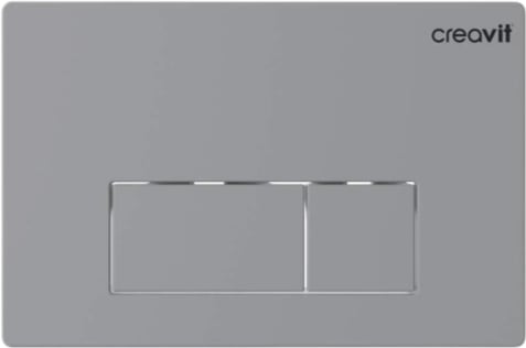 Кнопка смыва Creavit ARC GP8002.00, серая матовая