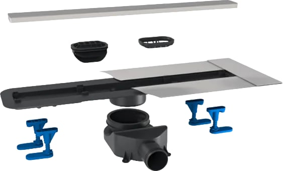 Душевой трап (лоток) BETTOSERB Frameless Line 650 Drain, матовый хром